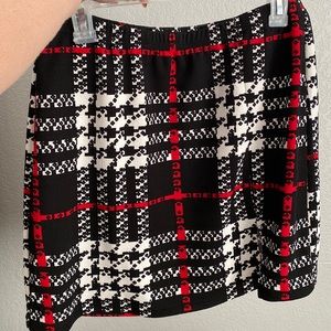 Plaid skirt